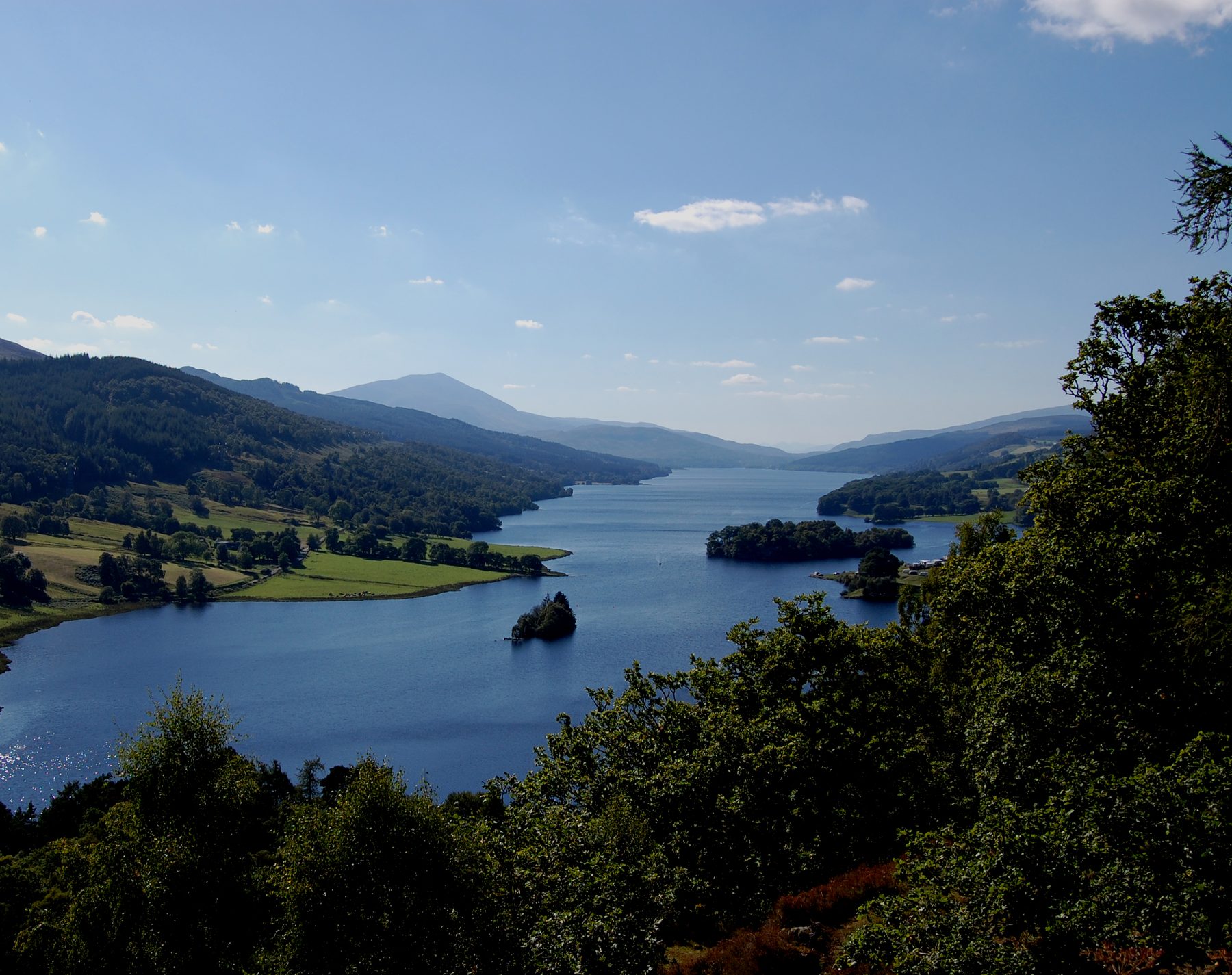 Queen's View over Loch Tummel